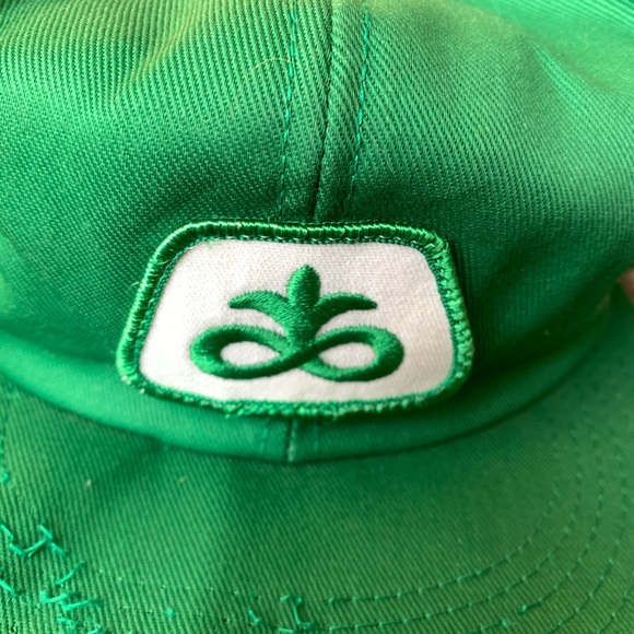 Vintage PIONEER SEED Snapback Trucker Hat Mesh Patch Cap K Brand USA RARE - Picture 1 of 6